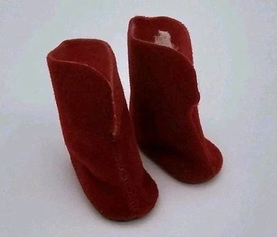 Botas de Vaquero Originales Madame Alexander ROJAS Hasta la Rodilla Zapatos para Muñeca 8" Wendy Foto 1 de 3