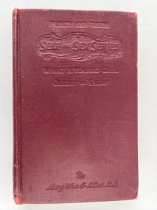 1905 What A Young Girl Ought To Know Self and Sex Series By a Woman MD - Picture 1 of 20