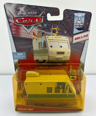 Disney Pixar Cars Deluxe Doug RM Camper, RV New in Package - Image 1 of 4