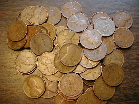 LINCOLN WHEAT CENT PENNY ROLL 1909-19 PDS mixed dates/mints GREAT MIX OF TEENS!! Cover