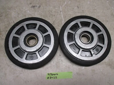 Vintage 91 Polaris Indy Sport 440 Snowmobile Suspension Rear Idler Wheels 6375 - Image 1 of 4