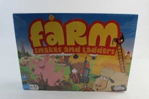 NEW Farm: Snakes and Ladders No Reading Required, Preschool & Board Game NIB - Picture 1 of 3