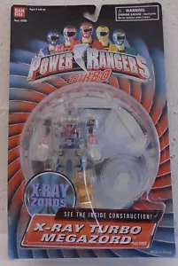 Power Rangers Turbo 5" X-Ray Turbo Megazord Bandai Schild Schwert Saban MOC - Bild 1 von 2