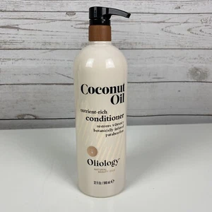 Oliology Nutrient Rich Coconut Oil Conditioner New 32 Fld.oz pump, Free Ship - Picture 1 of 4