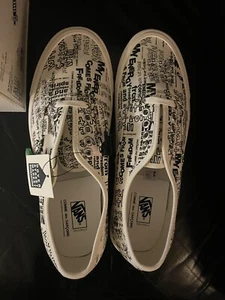 CDG x Vans OG Authentic LX Sz 9 Supreme Comme des garcon White - Picture 1 of 9