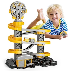 Kids Toys Race Tracks Toy for 3 4 5 6 7 8 Year Old Boys Girls, 2 PCS Truck Ca... - Picture 1 of 8