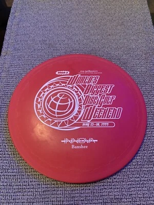 Vintage Innova Banshee 164g w/ 1999 Worlds Biggest Disc Golf Weekend Stamp - Image 1 of 4