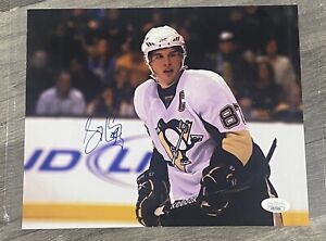 Sidney Crosby Hand-Signed Autographed Pittsburgh Penguins 8x10 Photo w/ JSA COA