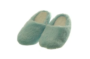 Zapatos de casa para mujer Dearfoams zapatillas azul suave sin cordones parte inferior dura Sm 5 6 NUEVOS - Imagen 1 de 1