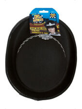 Smiffys Policewoman's Hat with Badge - Black (8401)