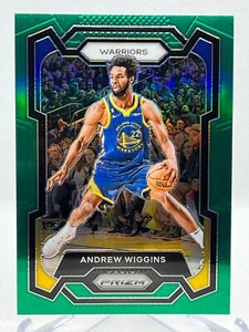 ANDREW WIGGINS 2023-24 Panini Prizm Basketball #83 GREEN PRIZM - Picture 1 of 2