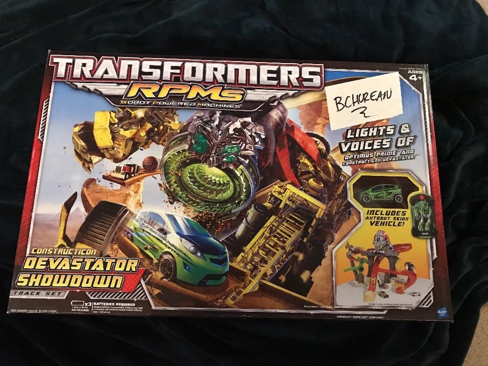 Transformers Revenge Of The Fallen RPMS Devastator showdown track set 2009 Movie - Image 1 of 1