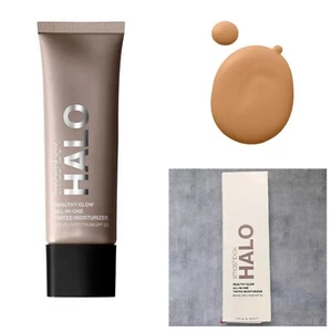 NEW~ Smashbox Halo DARK Tinted Moisturizer 1.4 fl oz Healthy Glow All in One #5 - Picture 1 of 11