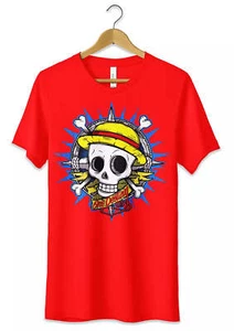 T-Shirt Maglietta Anime One Piece Tshirt Nerd Fans Cosplay Manga Cartoni Animati - Foto 1 di 3