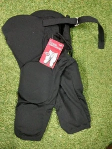 Pantalones de fútbol Alleson Youth medianos integrados negros - Imagen 1 de 2