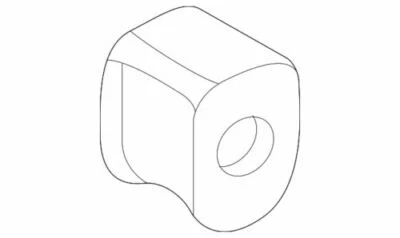 Aislador de barra estabilizadora Super Duty Ford 2011-2014 F250 F350 7C3Z5484E OEM NUEVO Foto 1 de 3