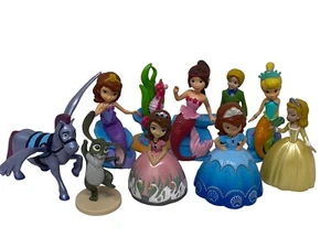 Disney Junior Sofia the First Royal Friends Figures Mermaids Lot of 10 - Picture 1 of 5