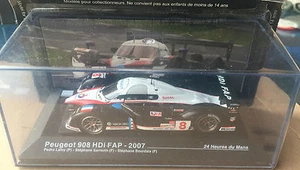 DIE CAST " PEUGEOT 908 HDi FAP - 2007 " 24 HEURES DU MANS SCALA 1/43 - Foto 1 di 1