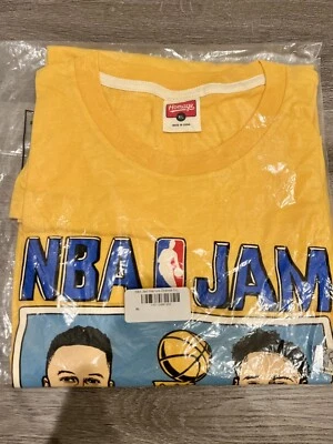 Nueva Camiseta Homenaje NBA Jam Warriors 2022 Talla X-Grande XL Curry Thompson Splash Bros Foto 1 de 4