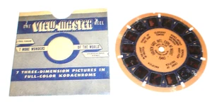Sawyer's View-Master Buff Blue Ring Reel No 59 Golden Gate Int'l Exposition 1940 - Picture 1 of 6