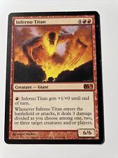 MTG Inferno Titan Magic 2011 Mythic 1993-2010 Wizards Of The Coast 146/249