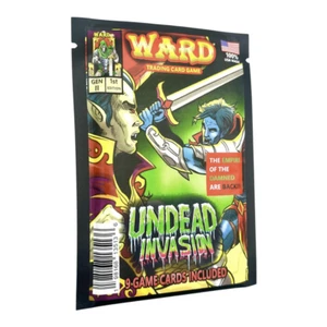 Ward Trading Card Game TCG Booster Pack Undead Invasion 1st Edition Generation 2 - Picture 1 of 3
