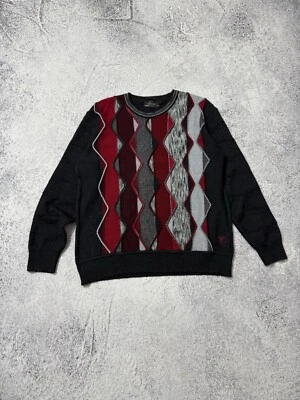 Vintage Carlo Colucci Italian COOGI Style Knitted Sweater Mens Size L - Image 1 of 4