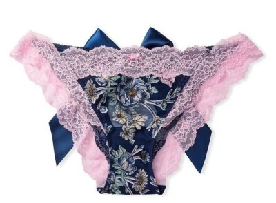 VICTORIAS SECRET DREAM ANGELS ENCAJE RIBETE OJO DE CERRADURA LAZO DESCARADO PANTY XS S M L NUEVO CON ETIQUETAS Foto 1 de 4