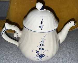 Villeroy & Boch - Vieux Luxembourg Vitro porcelana tetera 7" 5 tazas - Imagen 1 de 20