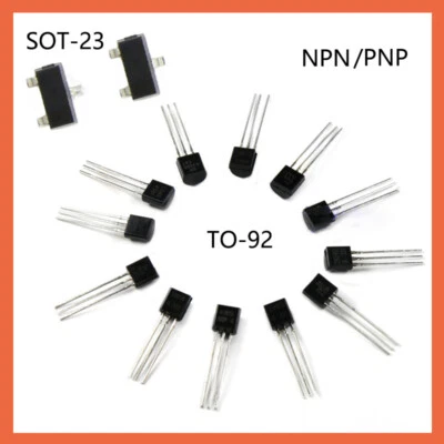 Transistor NPN PNP General Purpose S8050/S8550/S9012/S9014/2N5551/5401/3906/3904 - Image 1 of 4