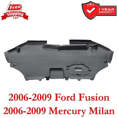 Engine Splash Shield For 2006-2009 Ford Fusion and Mercury Milan Front FO1228110 - Image 1 of 4