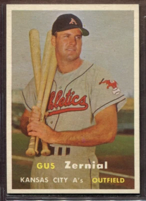 1957 Topps Set-Break #253 Gus Zernial NM-MT OR BETTER *JAYSACE* - Image 1 of 2