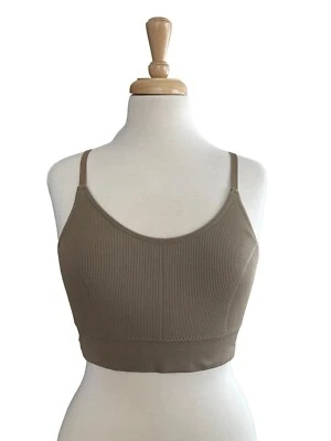 Sutiã feminino Danskin tamanho XL cor metálica íntima sem almofadas - Imagem 1 de 4