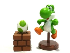 Japan Nintendo Furuta Super Mario Dinosaur Yoshi & Egg Mini Figure Toy Kid Game - Picture 1 of 5