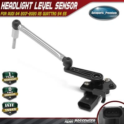 Rear Right Headlight Level Sensor for Audi A4 2017-2020 A5 Quattro 18-21 S4 S5 - Image 1 of 4