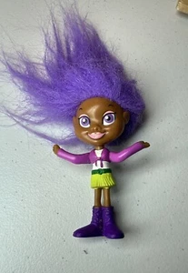 2006 Drea Trollenada 3" McDonald's Purple Hair Figure Doll Trolls DIC TV Trollz - Picture 1 of 4