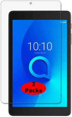 2 PCS Premium Tempered Glass Screen Protector For Alcatel Joy Tab 8 Boost Metro - Image 1 of 4