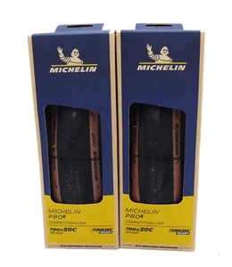Michelin PRO5 Classic TLR Road Tire 700x30C, Folding, Tubeless, GUM-X, PAIR - Picture 1 of 1