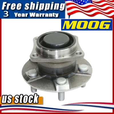 Buje de cojinete de rueda trasera Moog para Toyota Corolla Celica Matrix Vibe 2003-08 5 tacos Foto 1 de 4