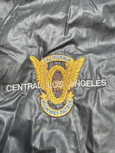 Vtg California Highway Patrol CHP CHIPS jacket 80s 90s NWT Central Los Angeles - Picture 1 of 9