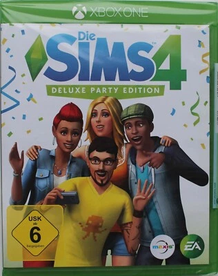 Die Sims 4 -  Deluxe Party Edition (Microsoft Xbox One, 2017) XBO - Bild 1 von 2