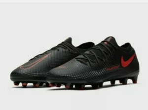 Nike Phantom GT Pro FG Soccer Cleats black/Chile Red. CK8451 060 Sz 8 New - Picture 1 of 6