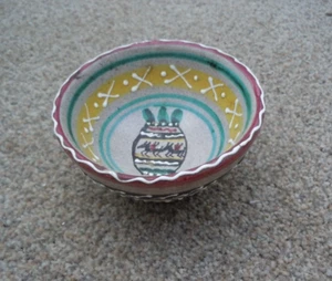VINTAGE ORVIETO CERAMIC ITALIAN DISH HANDPAINTED - Picture 1 of 6