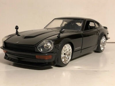 JADA BIGTIME KUSTOMS BTK 1972 DATSUN 240Z NEGRO MODELO DIECAST 1:24 NUEVO SIN CAJA   Foto 1 de 4