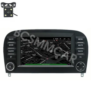 Touch Screen Car Stereo Radio W/Camera Fit For Mercedes Benz SL65 AMG 2005-2012 - Picture 1 of 22