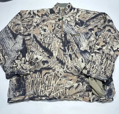 Remington Realtree camo 1/4 zip long sleeves Windproof Hunting Coat Jacket - Image 1 of 4