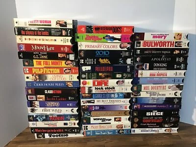 Лот из 48 мейнстримовых фильмов 1990-х Pretty Woman Wedding Singer Pulp Fiction - Изображение 1 из 4