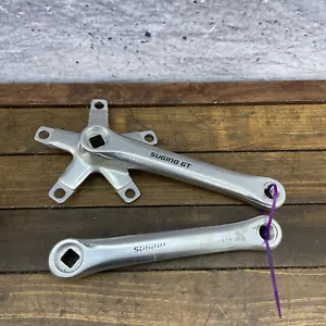 Sugino GT Crank Set 170 mm Old School BMX Vintage Triple 74 110 BCD OG 80s B4 - Picture 1 of 15