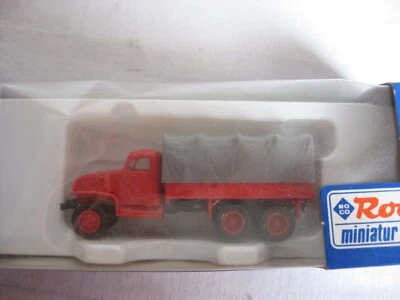 Z596* ROCO 1:87 1630 6*6 Truck Henschel OVP - Bild 1 von 2