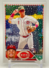 2023 Topps Holiday Matt McLain RC Rookie Card #H196 - Cincinnati Reds